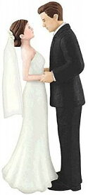 amscans amscan Bride & Groom ケーキ Topper | ウェディング　結婚 and エンゲージ Party 3 Ct. ウェディングケーキ　トッパー【送料無料】【代引不可】【あす楽不可】