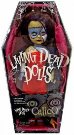 Mezco Toyz Living Dead Dolls Series 6 Calico Doll リビングデッドドール　ハロウィン 【送料無料】【代引不可】【あす楽不可】