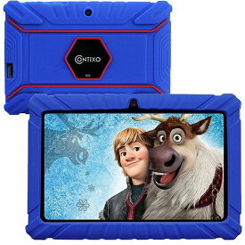 Contixo キッズ 子供 Learning Tablet V8-2 Android 8.1 tooth WiFi Camera for Children Infant Toddlers キッズ 子供 16GB Parental Control Dark Blue 知育おもちゃ　英会話　英語【送料無料】【代引不可】【あす楽不可】
