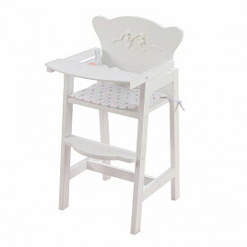 KidKraft キッズクラフト Tiffany Bow Lil Doll High Chair 大型　ドールハウス・ごっこ遊び【送料無料】【代引不可】【あす楽不可】