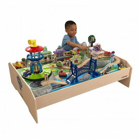 KidKraft キッズクラフト PAW Patrol Adventure Bay Wooden Play Table By with 73 Accessories Included 大型　ドールハウス・ごっこ遊び【送料無料】【代引不可】【あす楽不可】