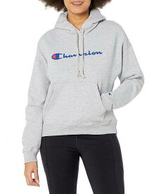 送料無料 チャンピオン Champion レディース 女性用 ファッション パーカー スウェット Powerblend(R) Relaxed Hoodie - Oxford Gray