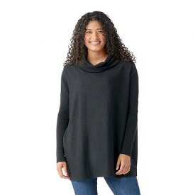 送料無料 スマートウール Smartwool レディース 女性用 ファッション セーター Edgewood Poncho Sweater - Charcoal Heather