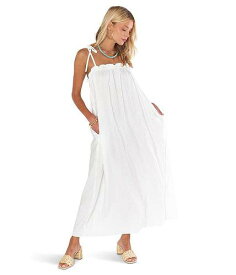送料無料 ショーミーユアムームー Show Me Your Mumu レディース 女性用 ファッション ドレス Angel Maxi Dress - White Linen
