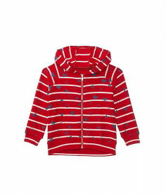 送料無料 Chaser Kids 女の子用 ファッション 子供服 パーカー スウェット ジャケット Heart Stripe Zip-Up Hoodie (Toddler/Little Kids) - Red White Stripe