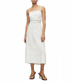 送料無料 AllSaints レディース 女性用 ファッション ドレス Mala Broderie Dress - Chalk White