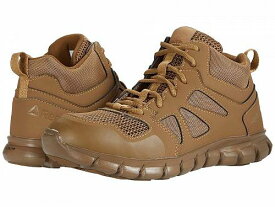 送料無料 リーボック Reebok Work メンズ 男性用 シューズ 靴 スニーカー 運動靴 Sublite Cushion Tactical Mid-Cut Soft Toe EH - Coyote