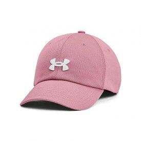 送料無料 アンダーアーマー Under Armour レディース 女性用 ファッション雑貨 小物 帽子 野球帽 キャップ Blitzing Hat Adjustable - Pink Elixir/White