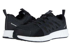 送料無料 リーボック Reebok Work メンズ 男性用 シューズ 靴 スニーカー 運動靴 Fusion Flexweave Cage Composite Toe - Black/White