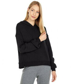 送料無料 Madewell レディース 女性用 ファッション パーカー スウェット MWL Airyterry Hoodie Sweatshirt - True Black