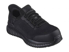 送料無料 スケッチャーズ SKECHERS Work メンズ 男性用 シューズ 靴 ブーツ ワークブーツ Tilido - Fletchit Comp Toe - Black