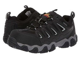 送料無料 ソログッド Thorogood メンズ 男性用 シューズ 靴 スニーカー 運動靴 Crosstrex Oxford Waterproof Comp Toe - Black/Grey