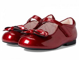 送料無料 ニーナ Nina Kids 女の子用 キッズシューズ 子供靴 フラット Krista (Toddler/Little Kid) - Red Patent