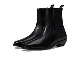 送料無料 Madewell レディース 女性用 シューズ 靴 ブーツ アンクル ショートブーツ Idris Ankle Boot - True Black