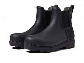 送料無料 ボグス Bogs レディース 女性用 シューズ 靴 ブーツ ワークブーツ Laurel Chelsea Composite Safety Toe - Black