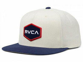 送料無料 ルーカ RVCA メンズ 男性用 ファッション雑貨 小物 帽子 野球帽 キャップ Commonwealth Snapback - Navy/White