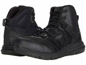 送料無料 キーン Keen Utility メンズ 男性用 シューズ 靴 スニーカー 運動靴 Vista Energy Mid - Black/Raven