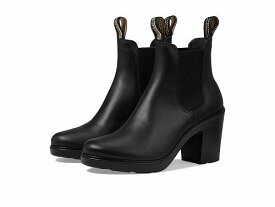 送料無料 ブランドストーン Blundstone レディース 女性用 シューズ 靴 ブーツ チェルシーブーツ アンクル BL2365 Blocked Heeled Boots - Black