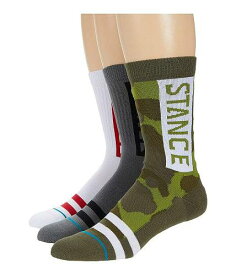 送料無料 スタンス Stance ファッション ソックス 靴下 The Og 3-Pack - Camo