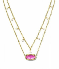 送料無料 ケンドラスコット Kendra Scott レディース 女性用 ジュエリー 宝飾品 ネックレス Elisa Pearl Multi Strand Necklace - Gold Azalea Illusion