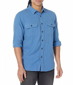 送料無料 ペンドルトン Pendleton メンズ 男性用 ファッション ボタンシャツ Burnside Flannel Shirt - Aegean Blue