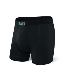 送料無料 サックスアンダーウエアー SAXX UNDERWEAR メンズ 男性用 ファッション 下着 Vibe Super Soft Boxer Brief - Black/Black