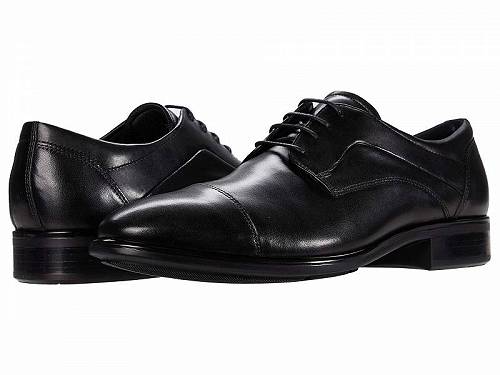 送料無料 エコー ECCO メンズ 男性用 シューズ 靴 オックスフォード 紳士靴 通勤靴 Citytray Cap Toe Tie - Black