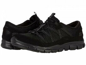 送料無料 スケッチャーズ SKECHERS レディース 女性用 シューズ 靴 スニーカー 運動靴 Gratis - Strolling - Black