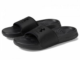 送料無料 アンダーアーマー Under Armour メンズ 男性用 シューズ 靴 サンダル Ignite Select - Black/Black/Ultimate Black