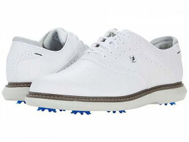 送料無料 フットジョイ FootJoy メンズ 男性用 シューズ 靴 スニーカー 運動靴 Traditions Golf Shoes - White