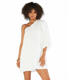 送料無料 ショーミーユアムームー Show Me Your Mumu レディース 女性用 ファッション ドレス High Volume Mini Dress - White Linen
