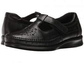 送料無料 サス SAS レディース 女性用 シューズ 靴 ローファー ボートシューズ Loafers - Black Smooth