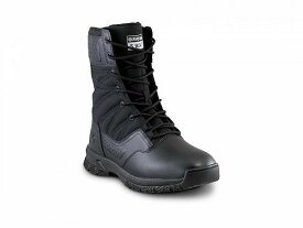 送料無料 オリジナルスワット Original S.W.A.T. シューズ 靴 ブーツ ワークブーツ ProTec 8&quot; Side Zip Polishable Toe Boot - Black