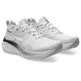 送料無料 アシックス ASICS レディース 女性用 シューズ 靴 スニーカー 運動靴 GEL-Nimbus(R) 26 Platinum - Real White/Pure Silver