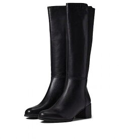 送料無料 ナチュラライザー Naturalizer レディース 女性用 シューズ 靴 ブーツ ロングブーツ Brent Waterproof - Black Leather