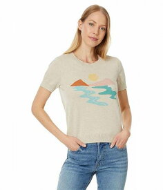 送料無料 ペンドルトン Pendleton レディース 女性用 ファッション Tシャツ Coastal Sunset Pullover - Driftwood Multi