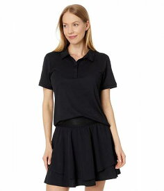 送料無料 スケッチャーズ SKECHERS レディース 女性用 ファッション ポロシャツ Pickleball Godri Swift Polo - Black