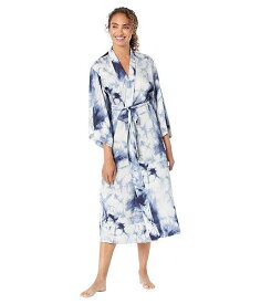 送料無料 ネイトリ Natori レディース 女性用 ファッション パジャマ 寝巻き バスローブ Sora Tie-Dye Robe - Indigo