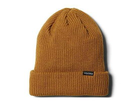 送料無料 ヴォルコム Volcom Snow レディース 女性用 ファッション雑貨 小物 帽子 ビーニー ニット帽 Polar Lined Beanie - Caramel