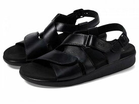 送料無料 サス SAS レディース 女性用 シューズ 靴 サンダル Huggy Adjustable Comfort Sandal - Black