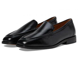 送料無料 Madewell レディース 女性用 シューズ 靴 フラット The Bennie Loafer in Leather - True Black