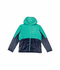 送料無料 コロンビア Columbia Kids 女の子用 ファッション 子供服 アウター ジャケット ダウン・ウインターコート Powder Lite(TM) Novelty Hooded Jacket (Little Kids/Big Kids) - Geyser/Nocturnal