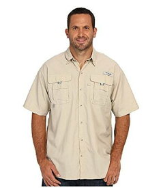 送料無料 コロンビア Columbia メンズ 男性用 ファッション ボタンシャツ Big &amp; Tall Bahama(TM) II Short Sleeve Shirt - Fossil