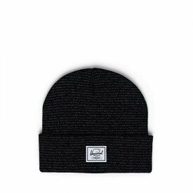 送料無料 ハーシェルサプライ Herschel Supply Co. ファッション雑貨 小物 帽子 ビーニー ニット帽 Elmer Reflective Stripe - Black