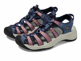 送料無料 キーン Keen レディース 女性用 シューズ 靴 サンダル Astoria West Sandal - Nostalgia Rose/Tangerine