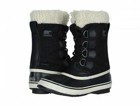 送料無料 ソレル SOREL レディース 女性用 シューズ 靴 ブーツ スノーブーツ Winter Carnival(TM) - Black/Stone 1