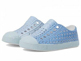 送料無料 ネイティブ Native Shoes Kids キッズ 子供用 キッズシューズ 子供靴 スニーカー 運動靴 Jefferson Bloom Print (Toddler) - Shell White/Air Blue/New Shibori
