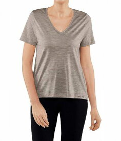 送料無料 ファルケ Falke レディース 女性用 ファッション Tシャツ ESS Sport Natural T-Shirt - Taupe