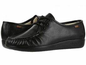 送料無料 サス SAS レディース 女性用 シューズ 靴 オックスフォード ビジネスシューズ 通勤靴 Siesta Comfort Tie - Black