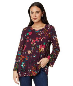 送料無料 Johnny Was レディース 女性用 ファッション ブラウス The Janie Favorite High Neck Swing Tunic - Multi